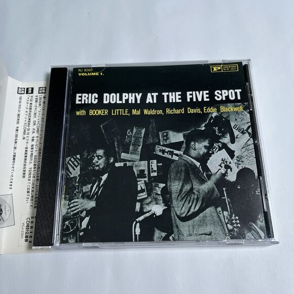 Eric Dolphy At the Five Spot Volume 1 CD Victor VICJ-23511 Japan Pressing w/ OBI - Picture 2 of 5